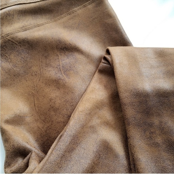 Free People Never let go distressed leather pants sz:27 - Picture 9 of 9